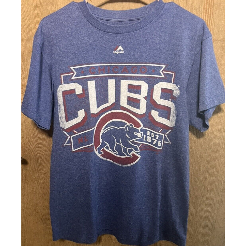 chicago cubs mens tshirt size m